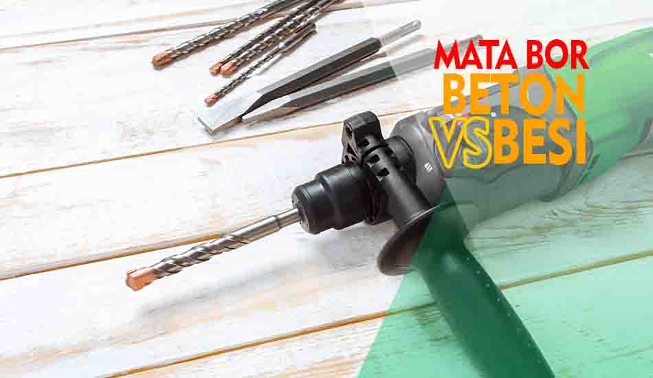 Perbedaan Mata Bor Beton dan Besi