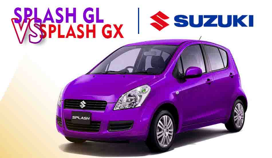 Perbedaan Suzuki Splash GL dan GX