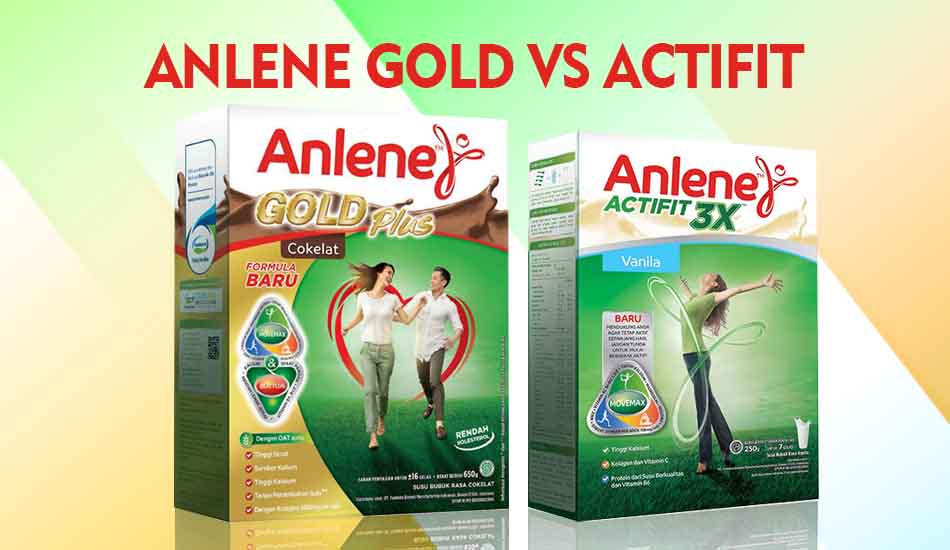 Perbedaan Anlene Gold dan Actifit