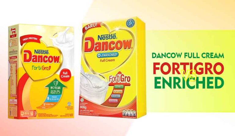 Perbedaan Dancow Full Cream Fortigro dan Enriched