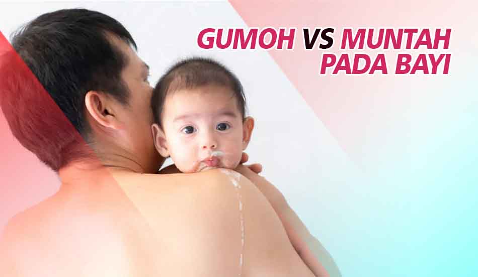 Perbedaan Gumoh dan Muntah Pada Bayi