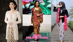 Perbedaan Kebaya Jawa Jogja dan Solo
