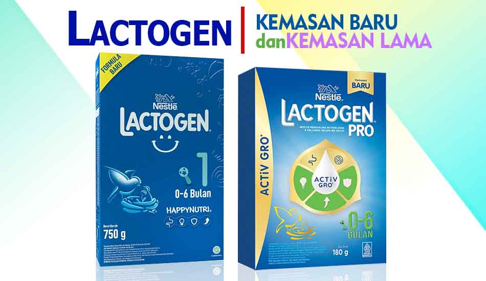 Perbedaan Lactogen 1 Kemasan Baru dan Lama