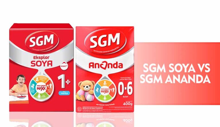 Perbedaan SGM Soya Dan SGM Ananda