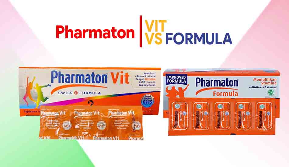Beda Pharmaton Vit dan Formula