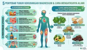 5 penyebab tubuh kekurangan magnesium