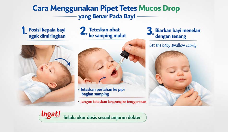 Mucos Sirup untuk bayi