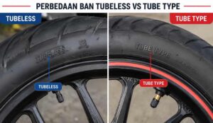Ban Tubeless vs Ban Biasa
