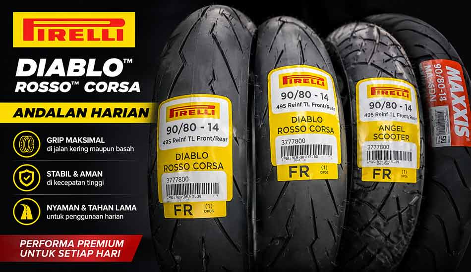 Pirelli Diablo Rosso Sport saat cruising cepat